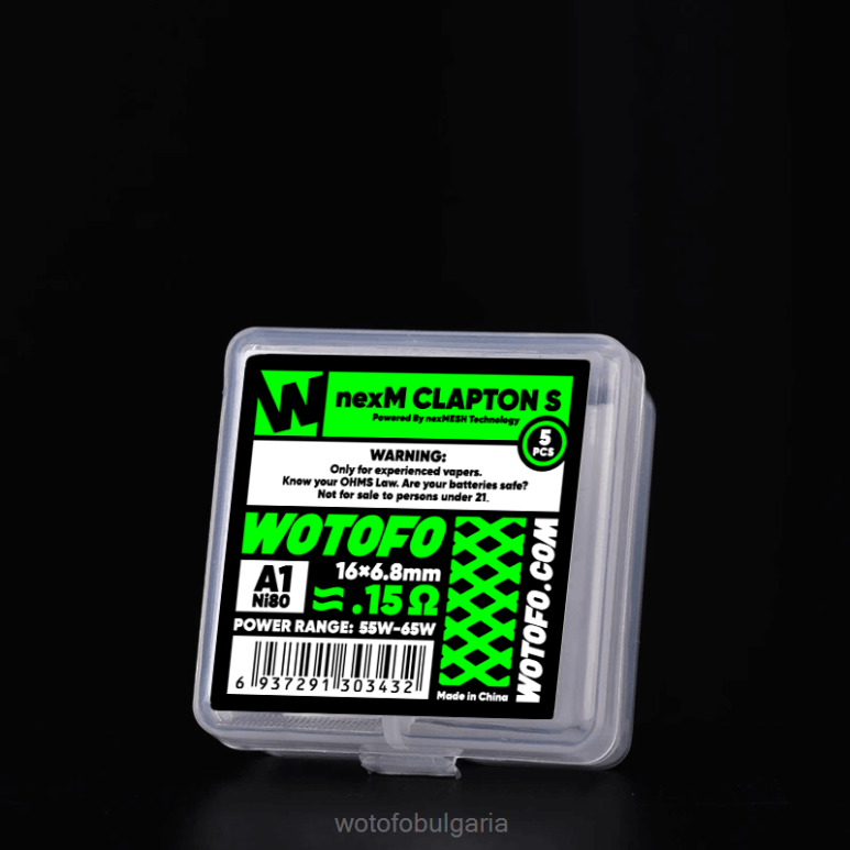 Wotofo NEXMESH мрежеста намотка nexmesh clapton s 5 бр | Wotofo България 4HR04312