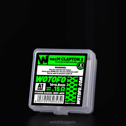 Wotofo NEXMESH мрежеста намотка nexmesh clapton s 5 бр | Wotofo България 4HR04312